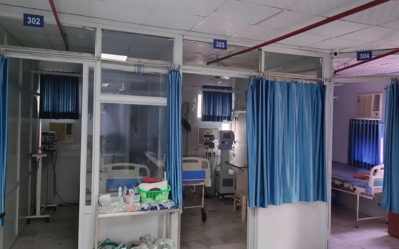 ICU facilities and equipment